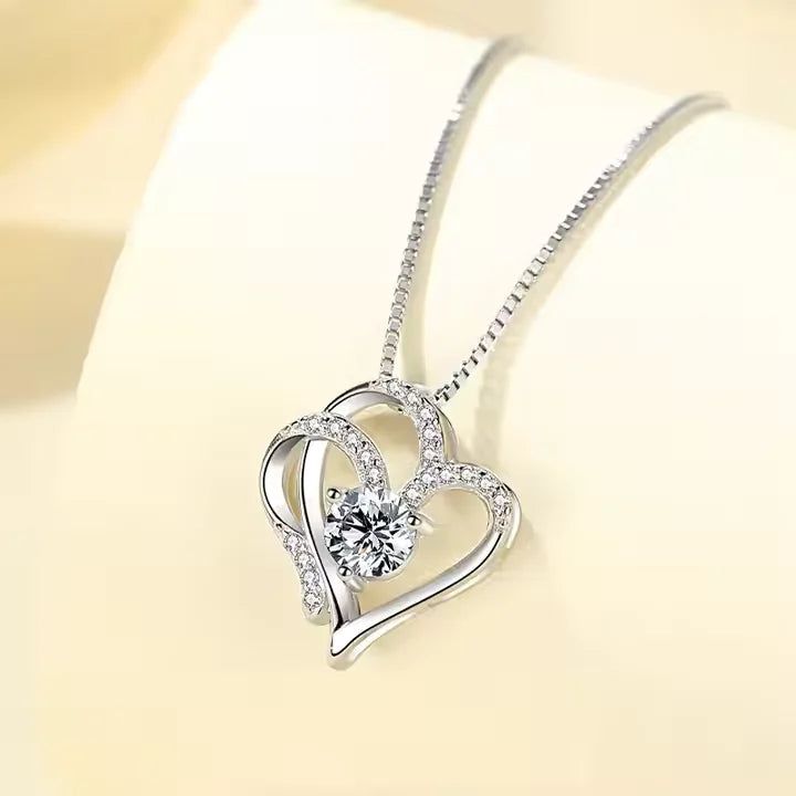 925 Sterling Silver Heart Pendant
