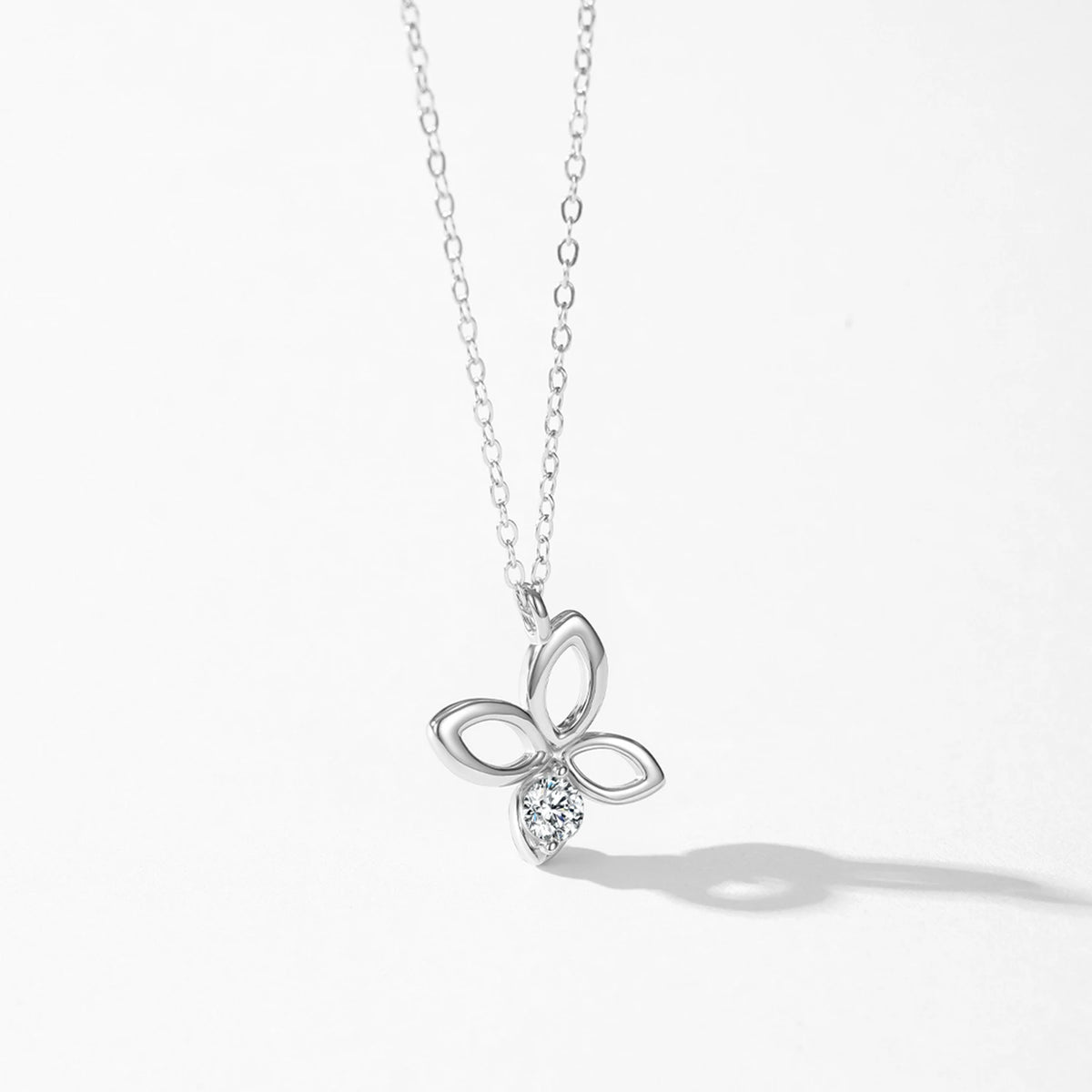Petal Pendant Necklace