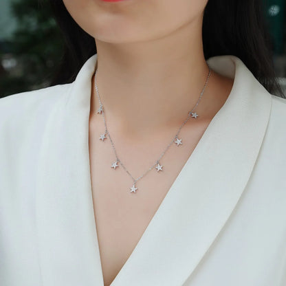 925 Sterling Silver Star Charm Pendant