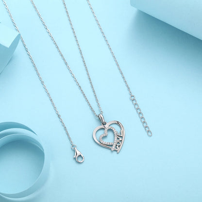 925 Silver Heart-Shape Necklace