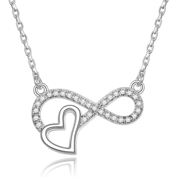 Infinity Heart Necklace - Kimiko