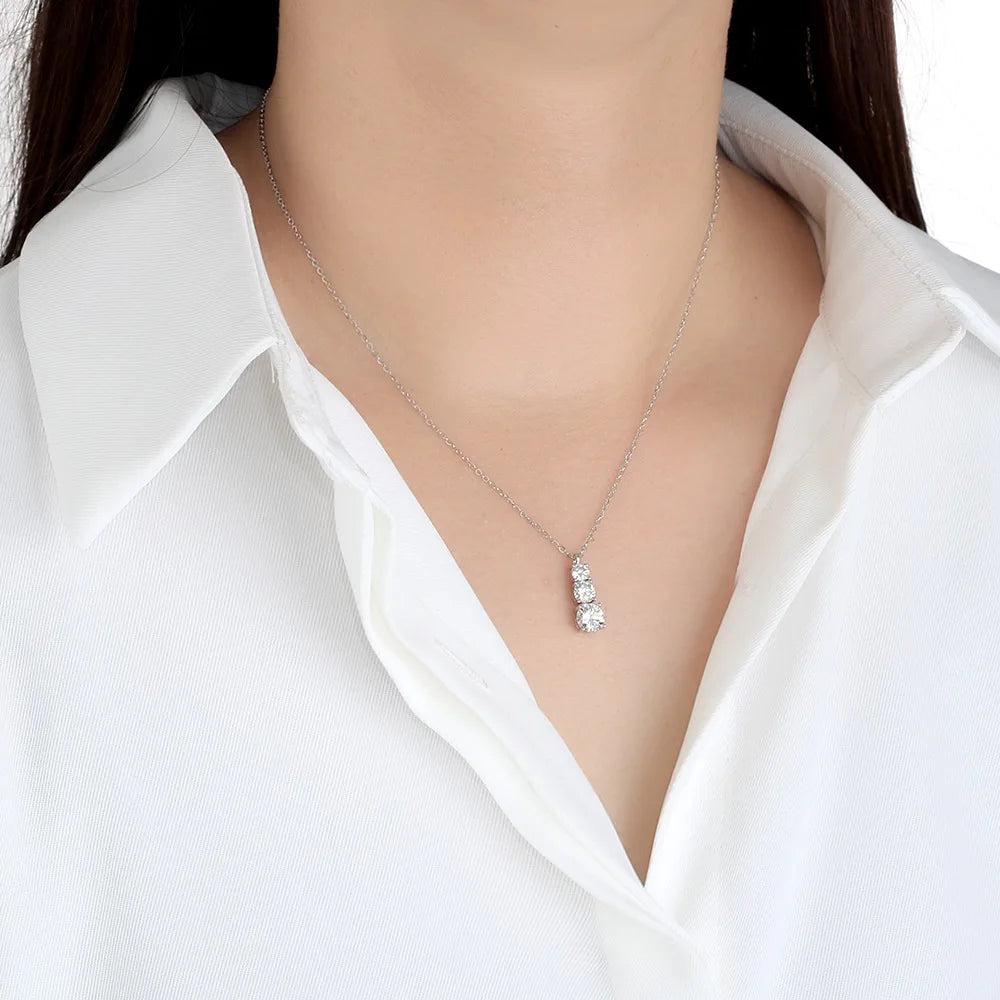 S925 Sterling Silver High-Grade Pendant