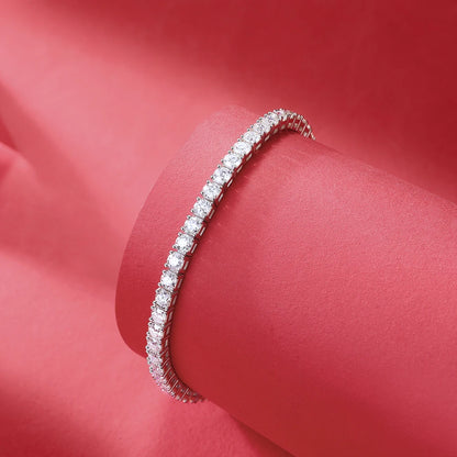 925 Sterling Silver Tennis Bracelet