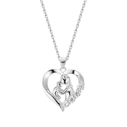 925 Sterling Silver Heart Shaped Pendant