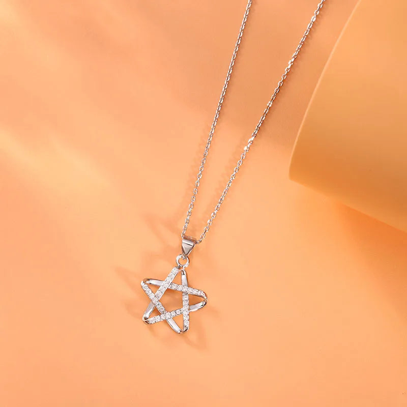 925 Sterling Silver 5A Cubic Zirconia Pendant