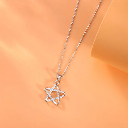 925 Sterling Silver 5A Cubic Zirconia Pendant