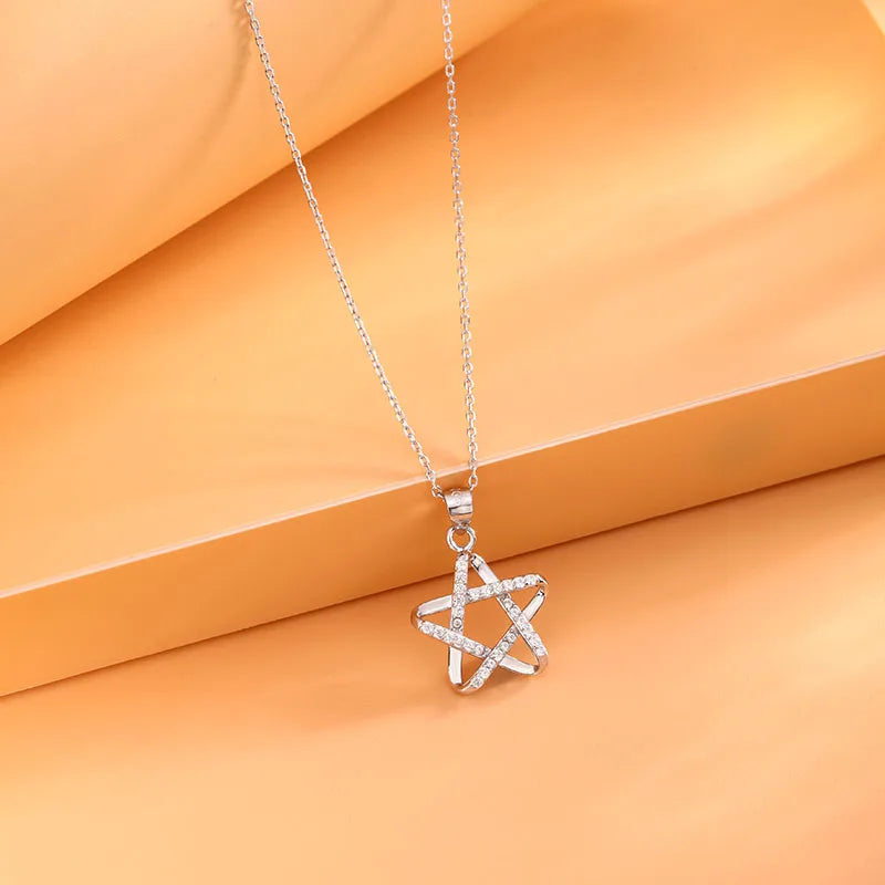 925 Sterling Silver 5A Cubic Zirconia Pendant