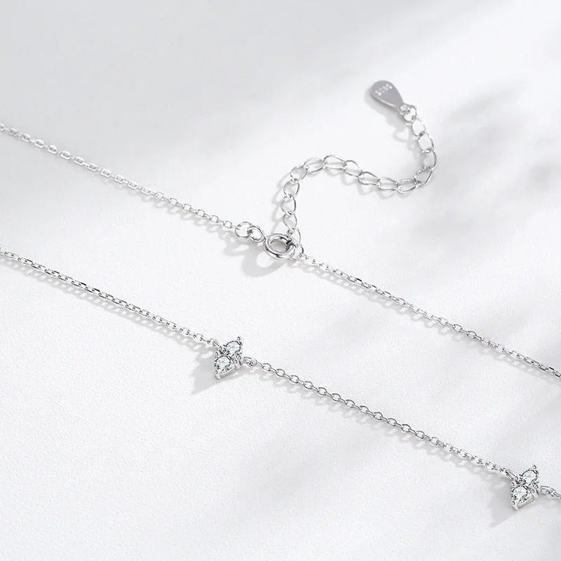 S925 Sterling Silver Fine Necklace for Women