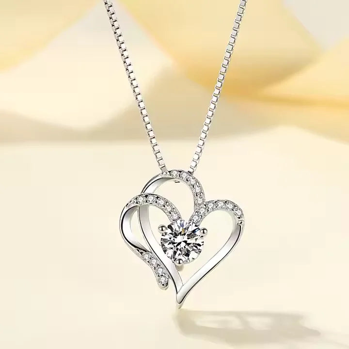 925 Sterling Silver Heart Pendant