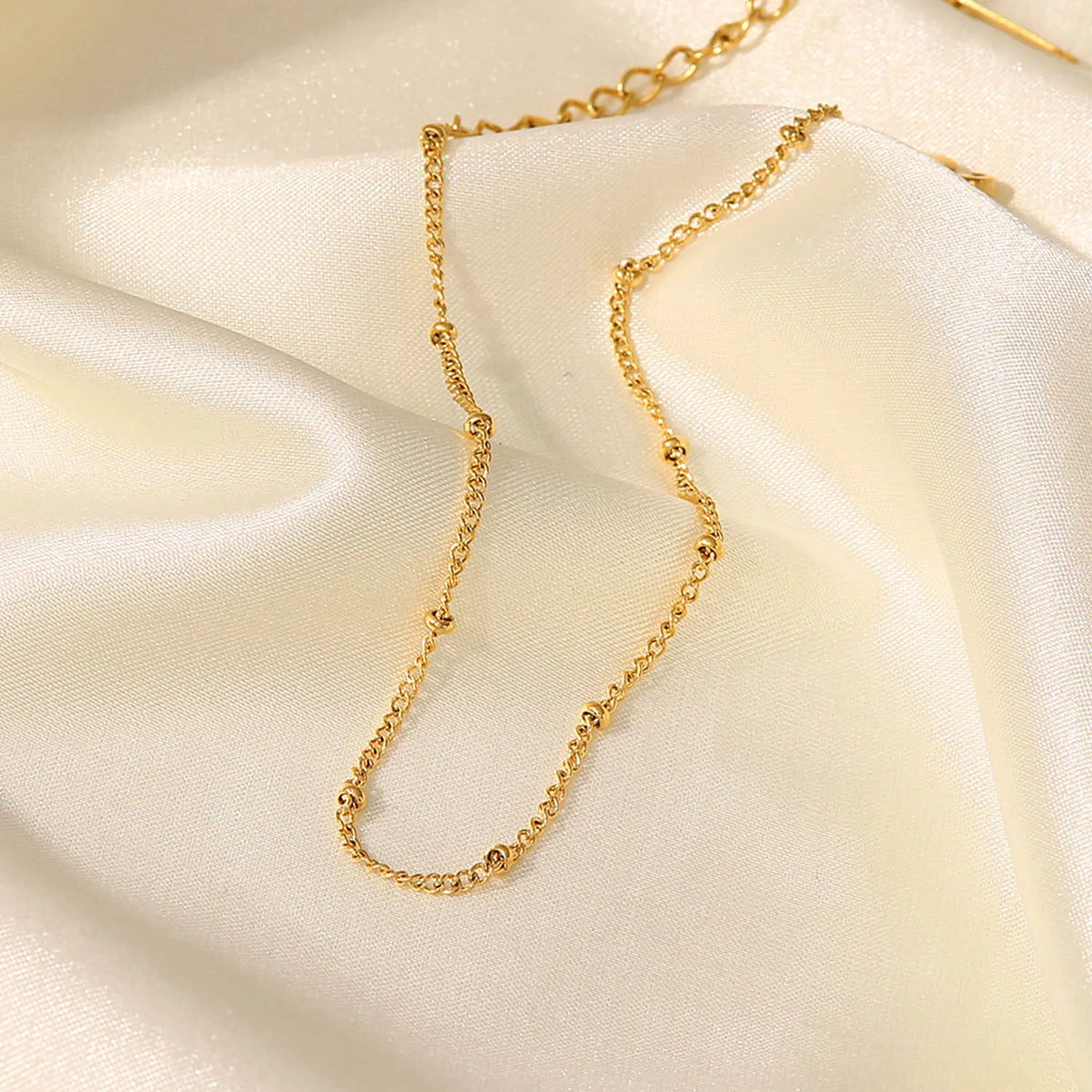 Round Bead Anklet
