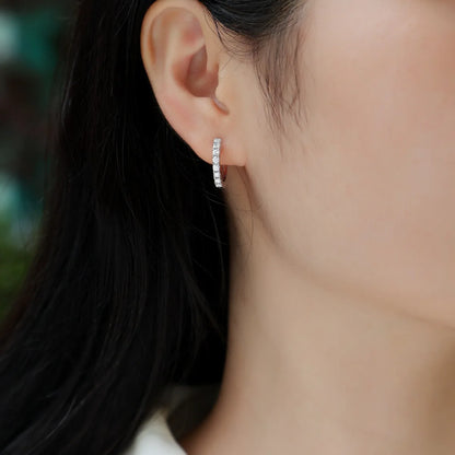 925 Silver Hoop Earrings