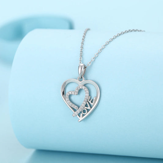 925 Silver Heart-Shape Necklace
