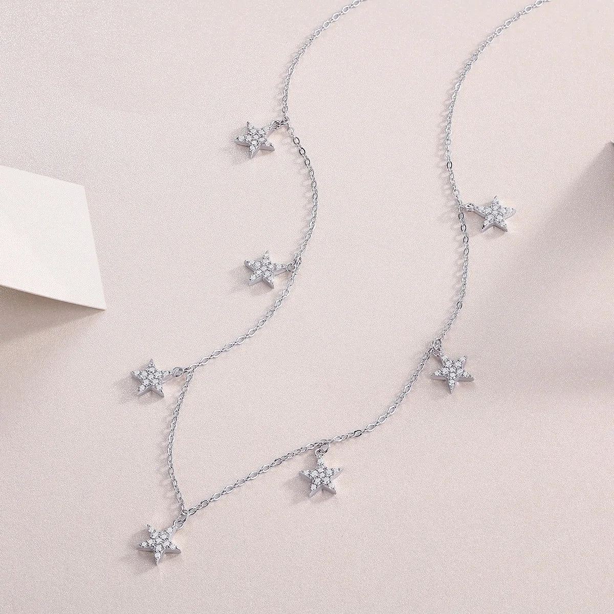 925 Sterling Silver Star Charm Pendant