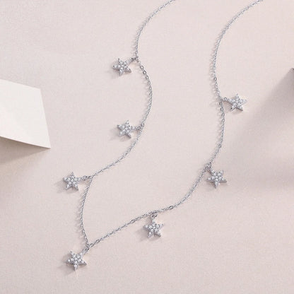 925 Sterling Silver Star Charm Pendant