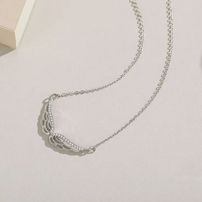 925 Angel Wing Shaped Necklace