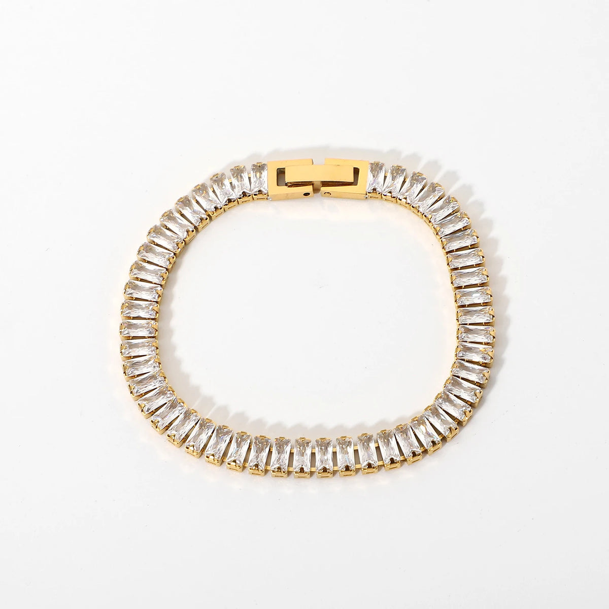 Tennis Shiny Cubic Zirconia Bracelet