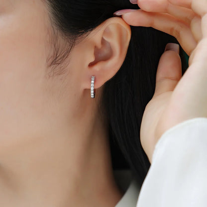 925 Silver Hoop Earrings