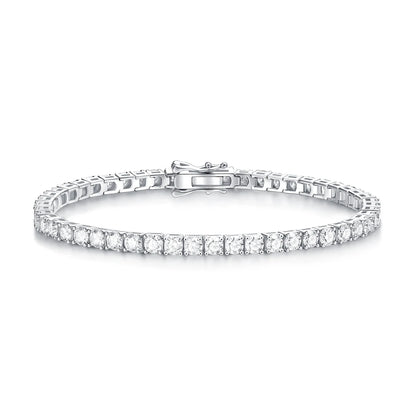 925 Sterling Silver Tennis Bracelet