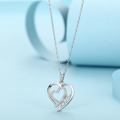 925 Silver Heart-Shape Necklace