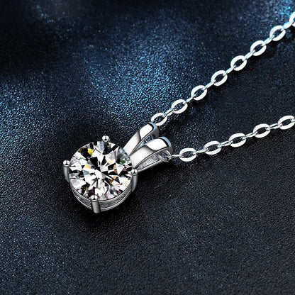 925 Sterling Silver Four-Claw Pendant