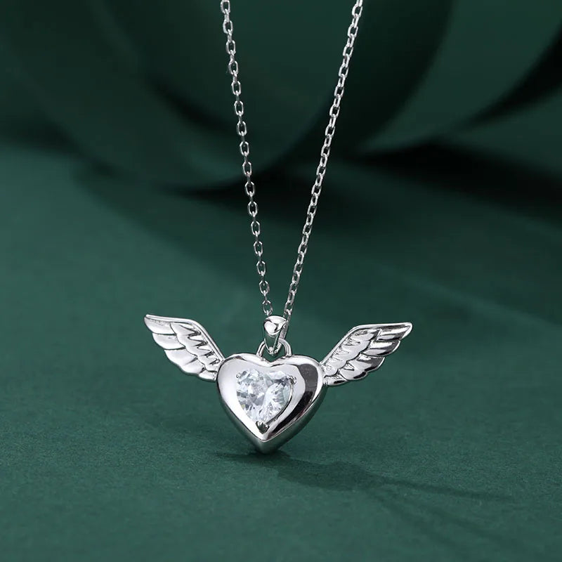 925 Sterling Silver Heart-Shaped Pendant