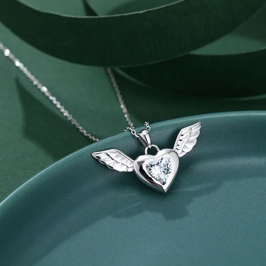 925 Sterling Silver Heart-Shaped Pendant