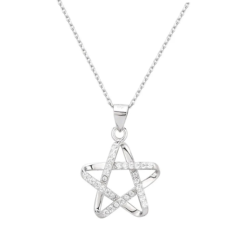 925 Sterling Silver 5A Cubic Zirconia Pendant