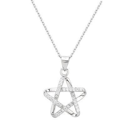 925 Sterling Silver 5A Cubic Zirconia Pendant