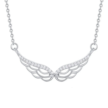 925 Angel Wing Shaped Necklace