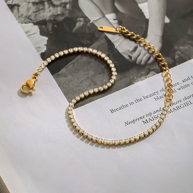 Tennis Chain 2MM Zircon Stone Bracelet