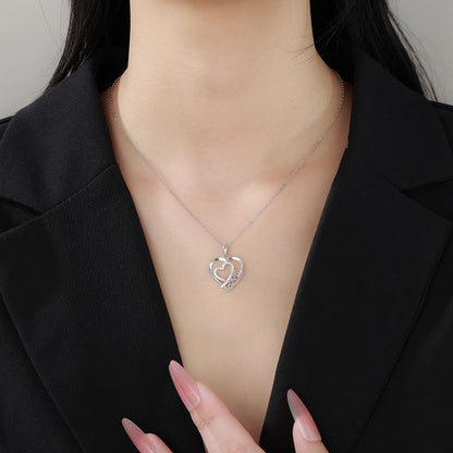 925 Silver Heart-Shape Necklace