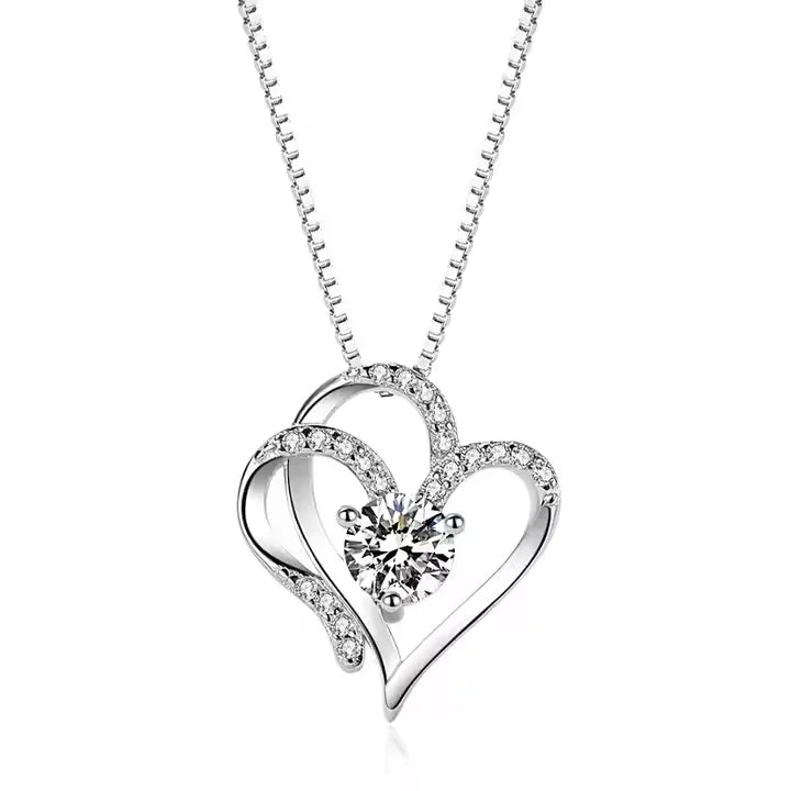 925 Sterling Silver Heart Pendant