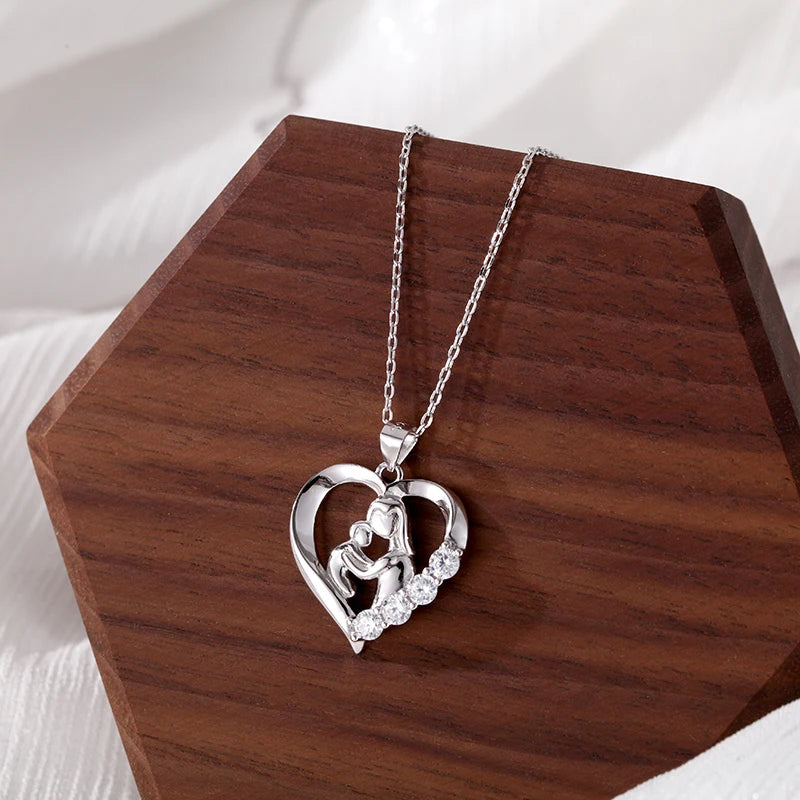 925 Sterling Silver Heart Shaped Pendant
