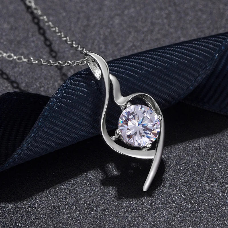 Water Drop Shaped Pendant Necklaces