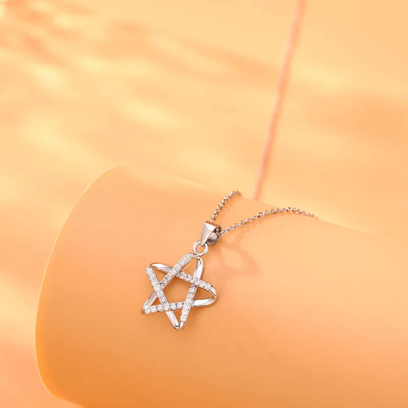 925 Sterling Silver 5A Cubic Zirconia Pendant