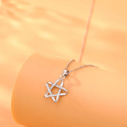 925 Sterling Silver 5A Cubic Zirconia Pendant