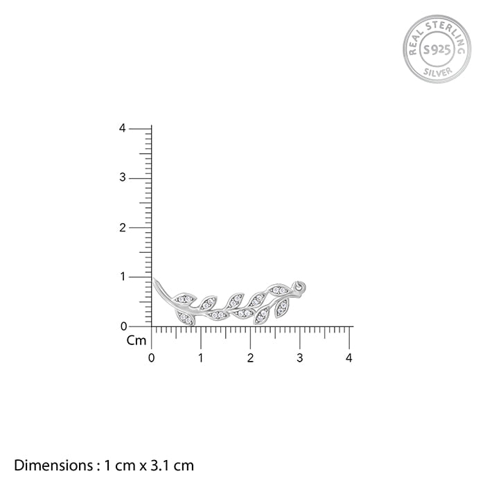 Silver Leaf Necklace