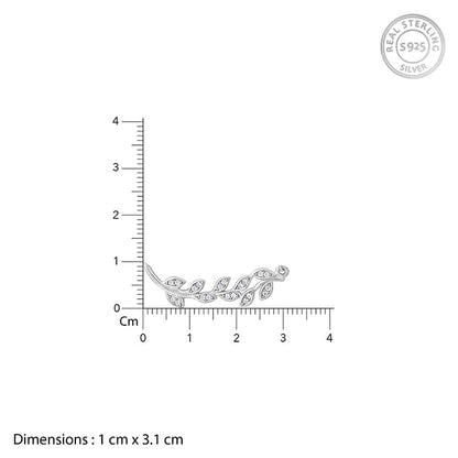 Silver Leaf Necklace