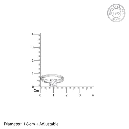 Silver Rhomb Couple Band