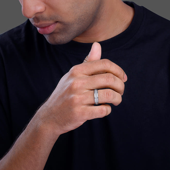 Silver Imperium Ring For Him