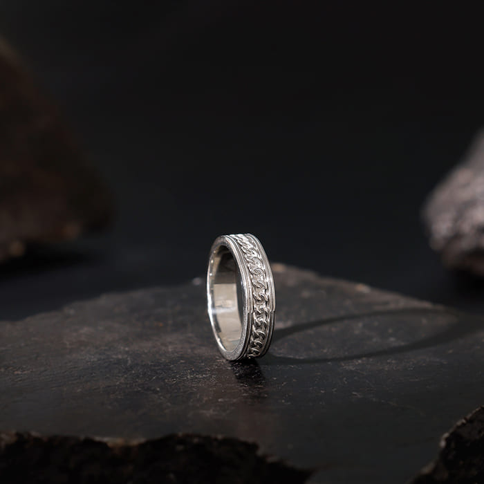 Silver Imperium Ring For Him