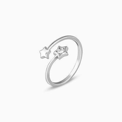 Silver Starlit Shine Ring