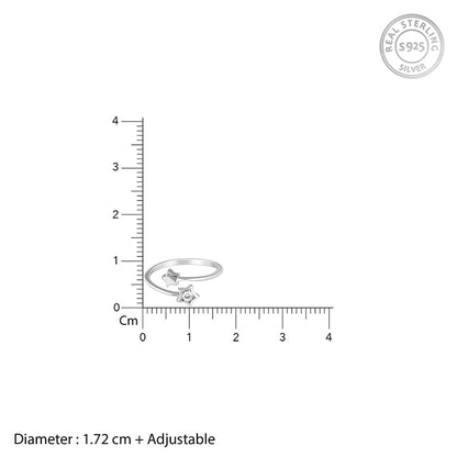 Silver Starlit Shine Ring