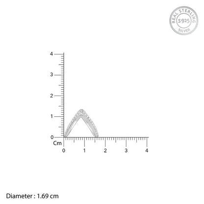 Silver Beautiful Vanki Ring