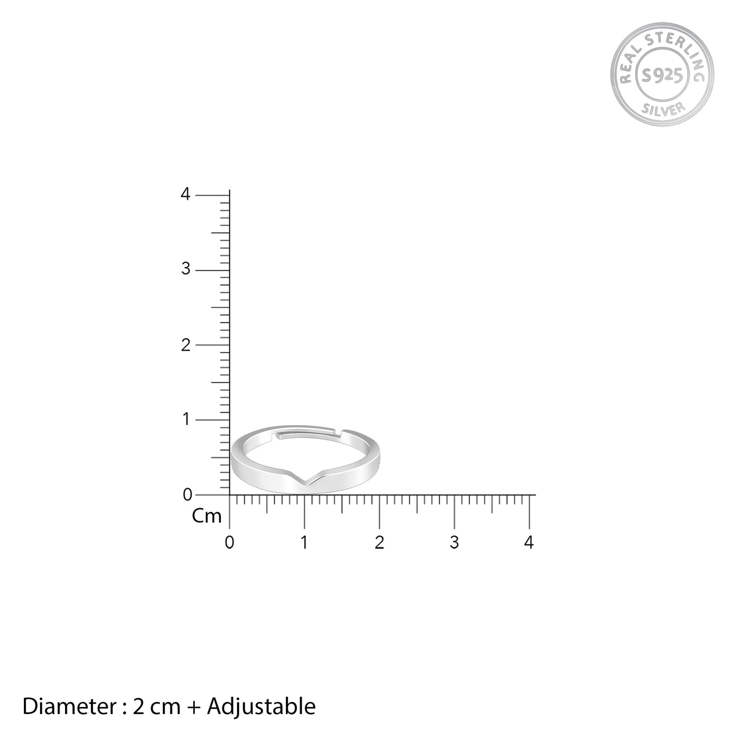 Silver Cupid Arrow Couple Bands