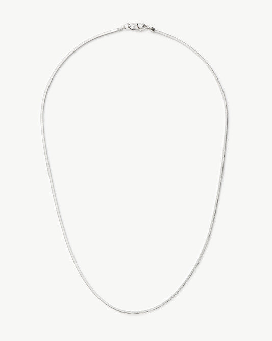 Square Snake Chain Necklace